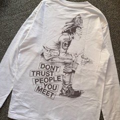 Gorillaz Murdoc Graphic Tee White T-Shirt Size S