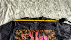 LED ZEPPELIN UNITED STATES OF AMERICA 1977 TOUR SHIRT, MENS BLACK SMALL,…