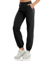 Women’s Joggers Yoga Pants with Pockets Running Sweatpants High Waisted Stret…