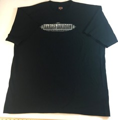 Harley-Davidson T-Shirt Men’s Black 3XL Cotton UAE Map Graphic 2004