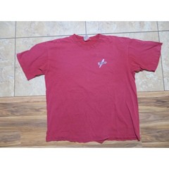 Mossimo T-Shirt, Loose Screw, Maroon Red Sz XL 1990s