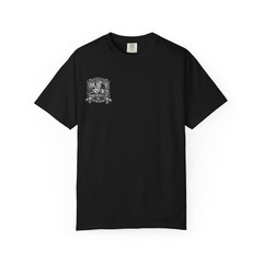 Raiders Nation 4 Life Crest Motorcycle Shield Graphic Logo T-Shirt