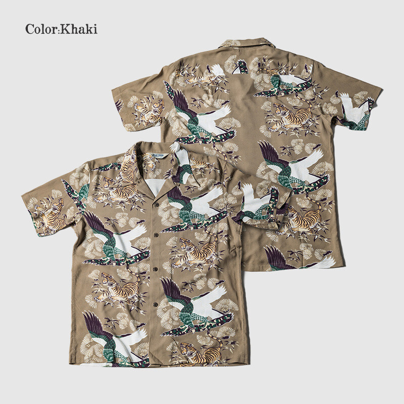 NON STOCK Japanese Camp Shirt Old Fashion Summer Men’s Short Sleeve Shirts