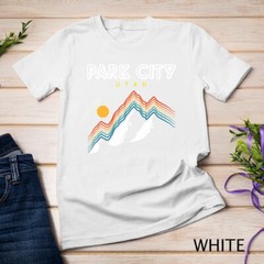 Park City Utah – USA hiking and climbing 1980s Retro Unisex T-shirt