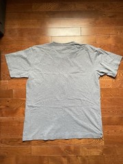 Duluth Trading Co Shirt Mens XL Longtail Pocket Crewneck Gray Cotton Tee