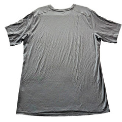 Arc’teryx Mens XL Merino Wool Blend T-Shirt Gray Short Sleeve Crew Neck Logo Tee