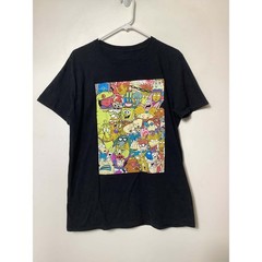 Nickelodeon 90s Nicktoons Character Mashup Mens Spongebob Rugrats T-Shirt Size L