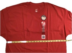 NEW~ Hanes Men/Women RED T-Shirt XL Essential Tee 100% US Cotton