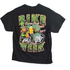 Suna Daytona Beach Bike Week St. Patricks Day 2017 T-Shirt Men’s XL Black