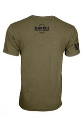 Black Rifle Coffee Company Coffee or Die T-Shirt Snake Military Green Size M