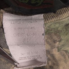 Liberty Shirt Mens Large Brown Camo Pocket Tee Hunting Advantage Outdoor