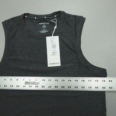 Kenneth Cole Tech Muscle Tee 4 Way Stretch Recycled Black Heather