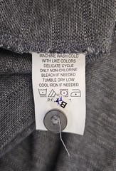 JOHN HENRY Men Polo T-Shirt Size 2XL Grey Striped Cotton Blend Short Sleeve Tee