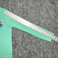 HIHO Performance Long Sleeve Shirt S Teal St.John US VII Graphic Made in Peru