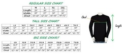 Styllion Big and Tall Mens Shirts – Crew Neck Long Sleeve – Heavy Weight – CLS
