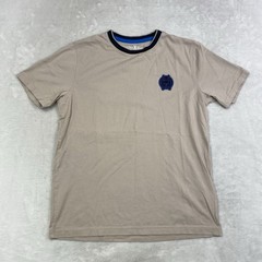 Psycho Bunny Crest Logo Tee Contrast Collar Premium Basics Streetwear Shirt M