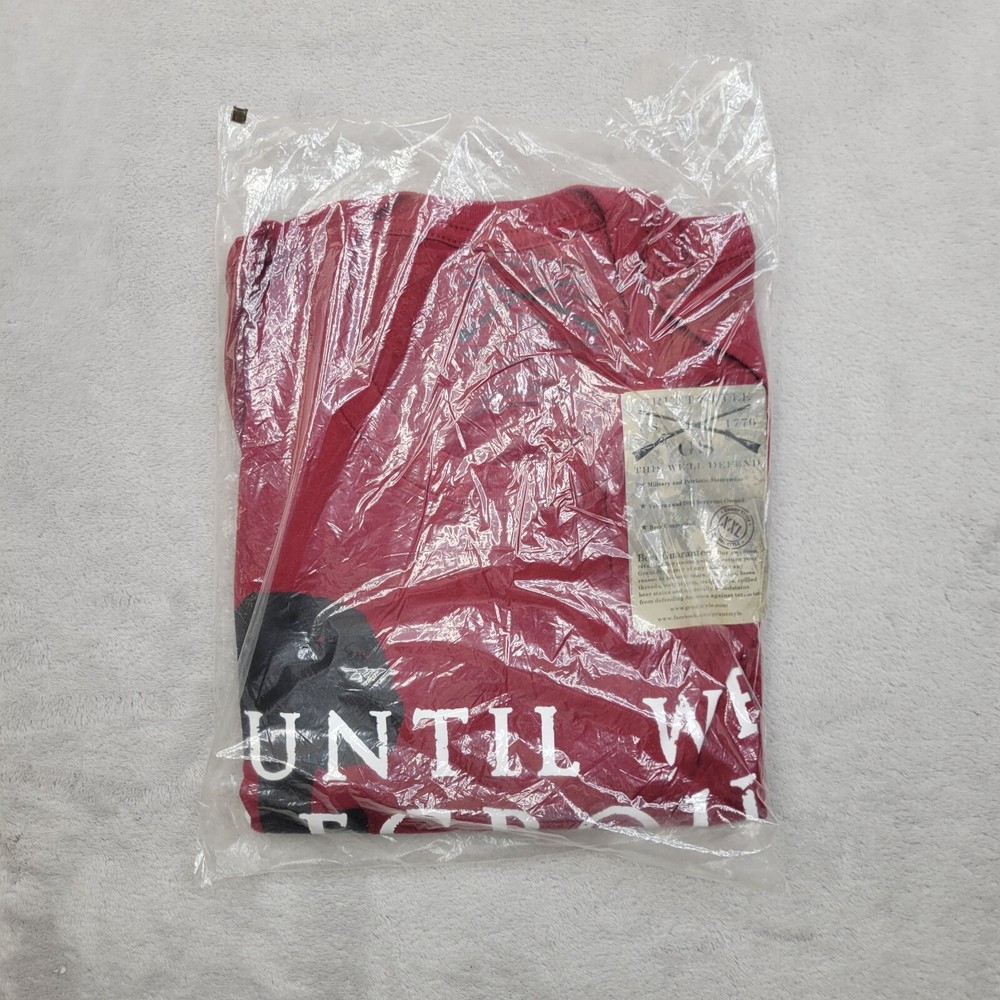 Grunt Style Shirt Men XXL Marine Club Vet Veteran Patriot Flag AK47 Rifle Adult