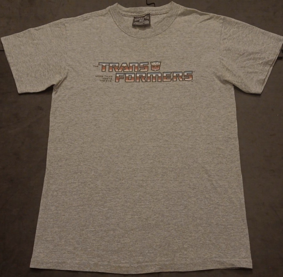 2007 Sm Steve & Barry’s The Transformers Spellout Graphic Collector T Shirt