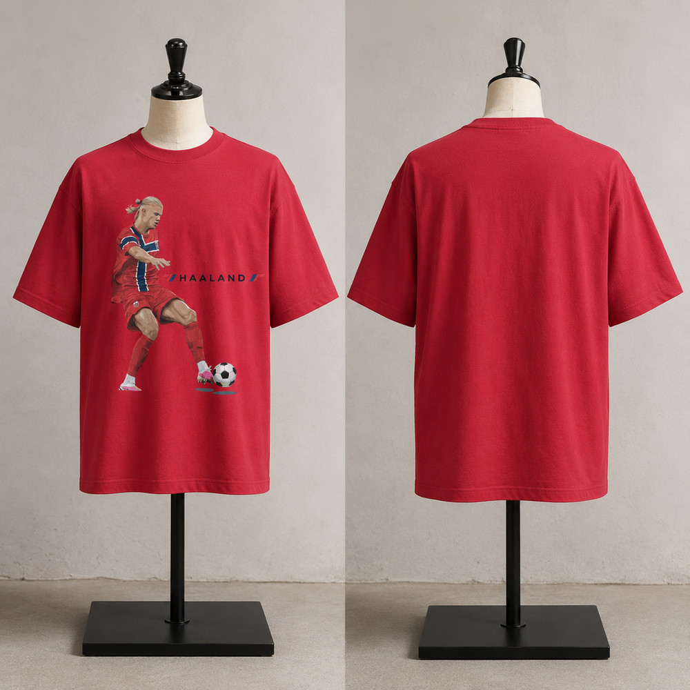 Norway Soccer No. 9 Jersey Style Unisex T Shirt Football Fan Gift