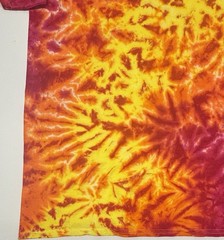 Gildan Handmade Tie Dye Unisex T-Shirt Size XL Multicolor Scrunch Design Tee NEW