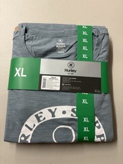 Hurley Men’s Graphic Tee, 2-pack – GREEN/ORANGE Or Blue/ Dark Blue You Pick Size