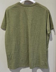 Men’s V-Neck Green T-Shirt Mossimo Size XXL Cotton Poly Blend Short Sleeve