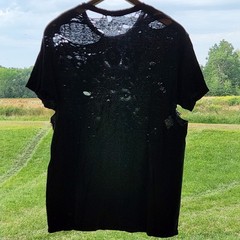 VTG Gas Monkey Garage Thrashed Distressed Gradient Sun Faded Worn WIP Paper Thin
