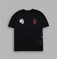 Darc Sport x Berserk – Large – Darc Griffith Side by side Tee in Black see photo
