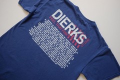 DIERKS BENTLEY VTG Y2K COUNTRY MUSIC TOUR FEEL THAT FIRE BLUE GRAPHIC T SHIRT M