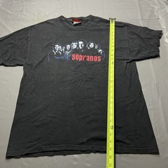 Vintage 2000 Y2K The Sopranos T Shirt L HBO Promo Official Sopranos Merchandise