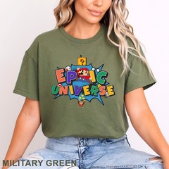Epic Universe Mario Land Shirt, Super Nintendo World Shirt, Universal, 203449