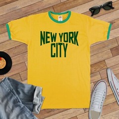 NEW YORK CITY T-SHIRT (Music Band 80s Lennon Beatles John Retro Cult as worn by)