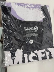 MISFITS LOGO SKULL MENS TWO TONE TANK TOP