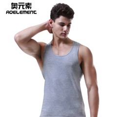 Men Sexy Tank Tops Y-back Cotton Sleeveless Tee Bodybuilding Undershirts Gym Top