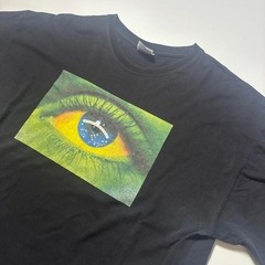 Vintage Black Hanes Brazil Eye Graphic T-Shirt – 2XL