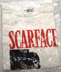Scarface Mens Al Pacino Tony Montana Gangster Movie Poster Shirt NWT Medium