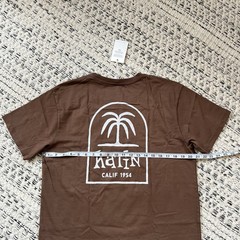 Huckberry Katin 100% Organic Cotton Double Sided Men’s M T-shirt NWT Surf Beach