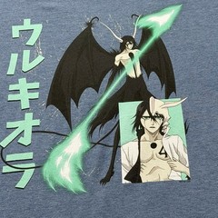 Bleach Anime T Shirt XL Blue Mineral Wash Ulquiorra Cifer Ripple Junction