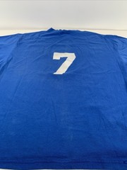 Hanes Heavyweight 50/50 Blue Vtg 90s T-Shirt Adult Large