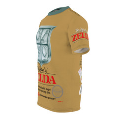 The Legend of Zelda 1986 NES Retro Vintage Nintendo Video Game Cover T-Shirt