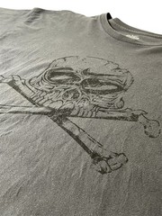Vintage Nike 6.0 Shirt Mens XL Black Skull Crossbones Graphic Tee BMX Skate Y2K