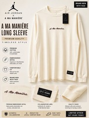 Air Jordan x A Ma Maniére Long Sleeve Shirt – New with Tags Bundle