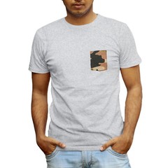 Beautiful Giant Men’s Fashion T-Shirt Crew Neck Sport Wear Grey Marl for Gym