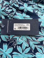 Vineyard Vines Linen Shirt Mens Small Blue Floral Hawaiian Camp NWT Resort