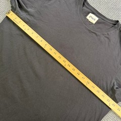Pact Organic Cotton Crewneck Short Sleeve T-Shirt Black Mens XL Sustainable Tee