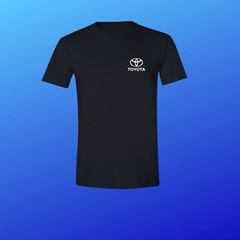 Toyota T-Shirt Chest Logo Tundra Tacoma Scion Supra 4 Runner with FREE DECAL!!