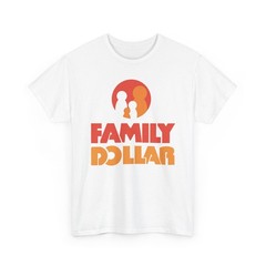 Family Dollar T-Shirt Discount Retail Store Vintage Logo Tee