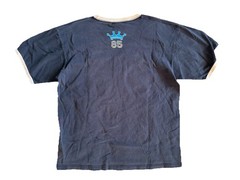 Vtg 90s JNCO Jeans Ringer Crown 85 Shirt Made in USA Skater Y2K XL 100% Cotton