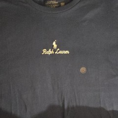 Polo Ralph Lauren Men’s Classic Fit Crew Neck Logo T-Shirt Blue Solid XL