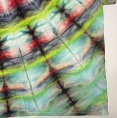 Handmade Ice Tie Dye Unisex T-Shirt Size XL Multicolor Design Gildan Tee NEW